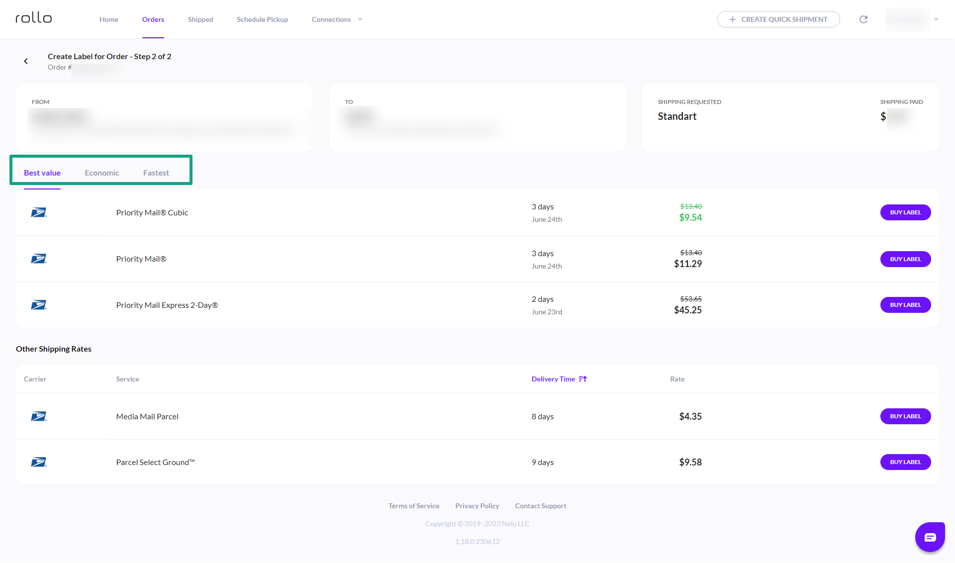 How to print shipping labels on eBay via Rollo Ship app