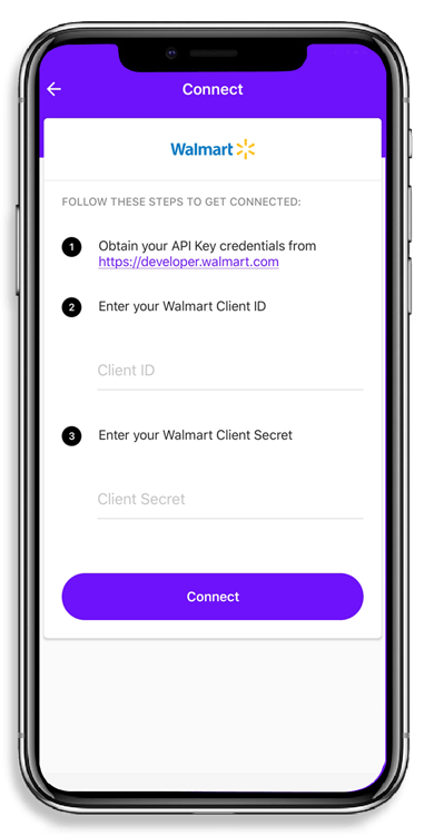 Walmart 5 Link Walmart Marketplace to Rollo Ship