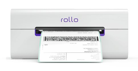 Image of Rollo's Wireless Product Label Printer.