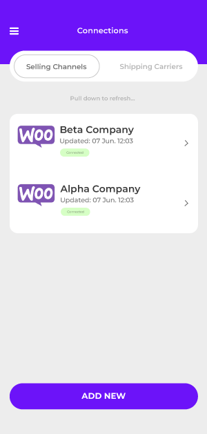 WooCommerce 6 Import and manage WooCommerce orders into Rollo Ship