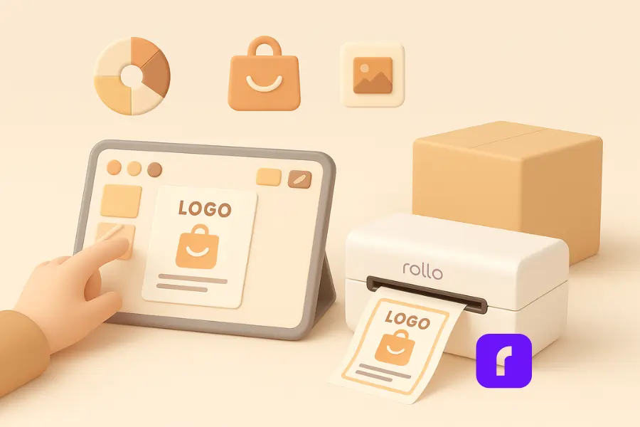 Custom Shipping Labels Made Easy With Rollo